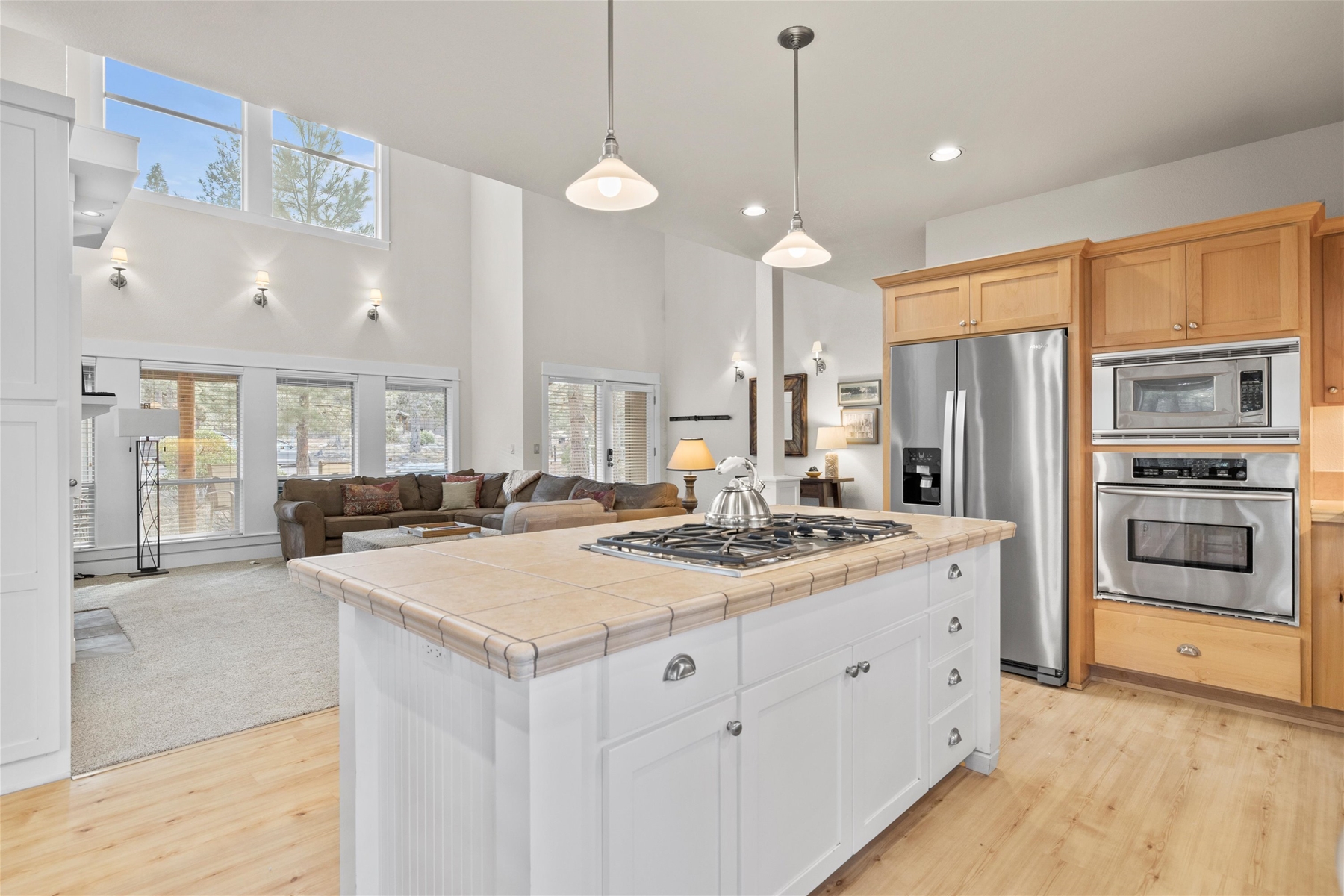 Whip up your favorite meals in this beautifully designed kitchen