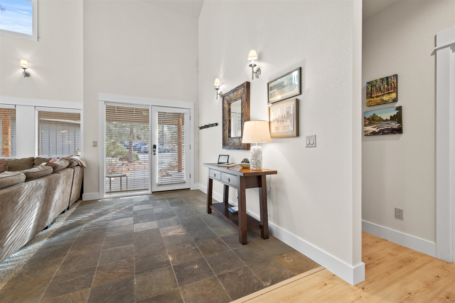 Entryway to the home. 