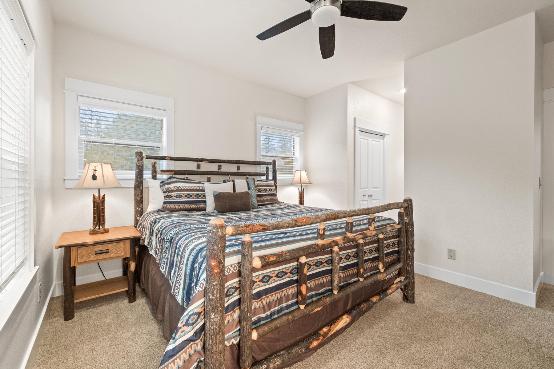 King guest room, upper level. 