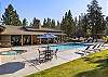 River Wild private community pool and hot tub. 