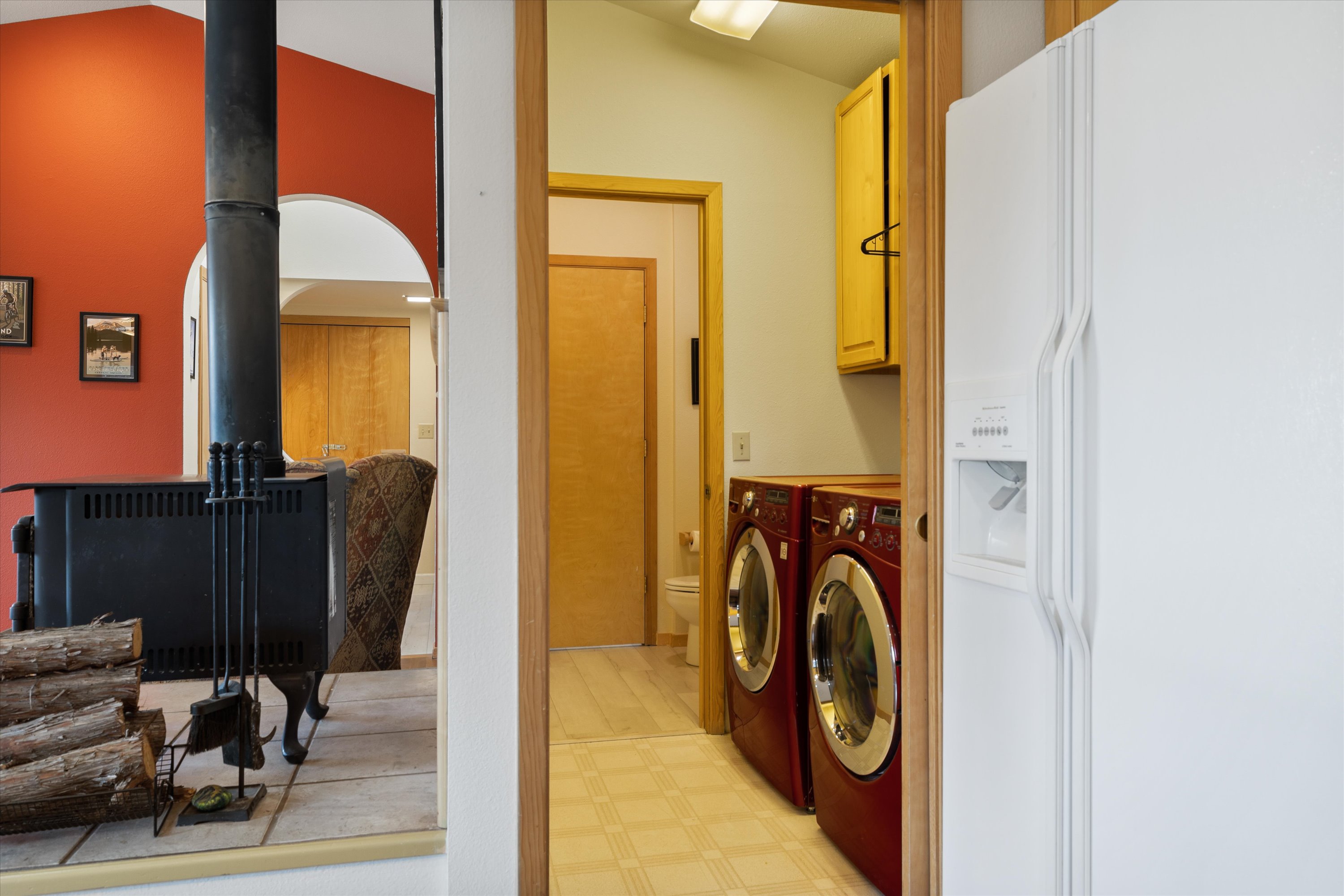 Keep things fresh with in-home laundry during your stay.