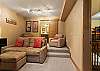 Media room with Smart TV. 