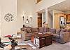Cozy up in style- this living room is perfect for relaxation and gathering.