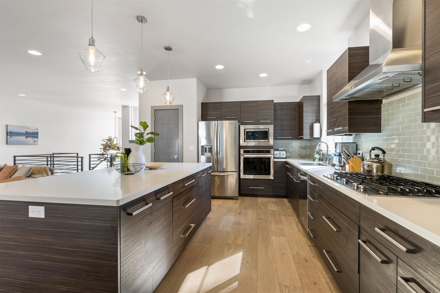 Whip up your favorite meals in this beautifully designed kitchen