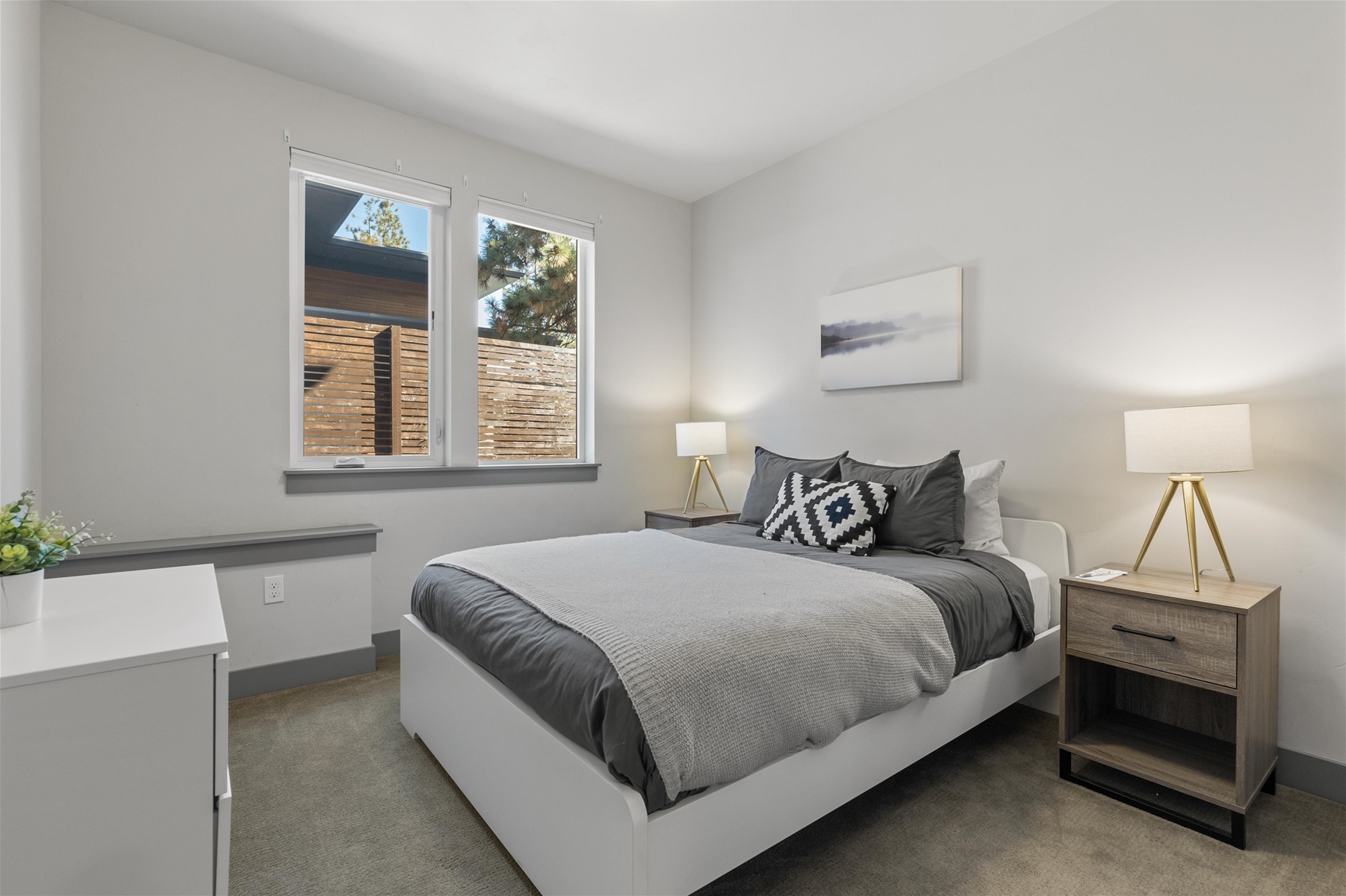 Relax and recharge in this cozy queen bedroom retreat.