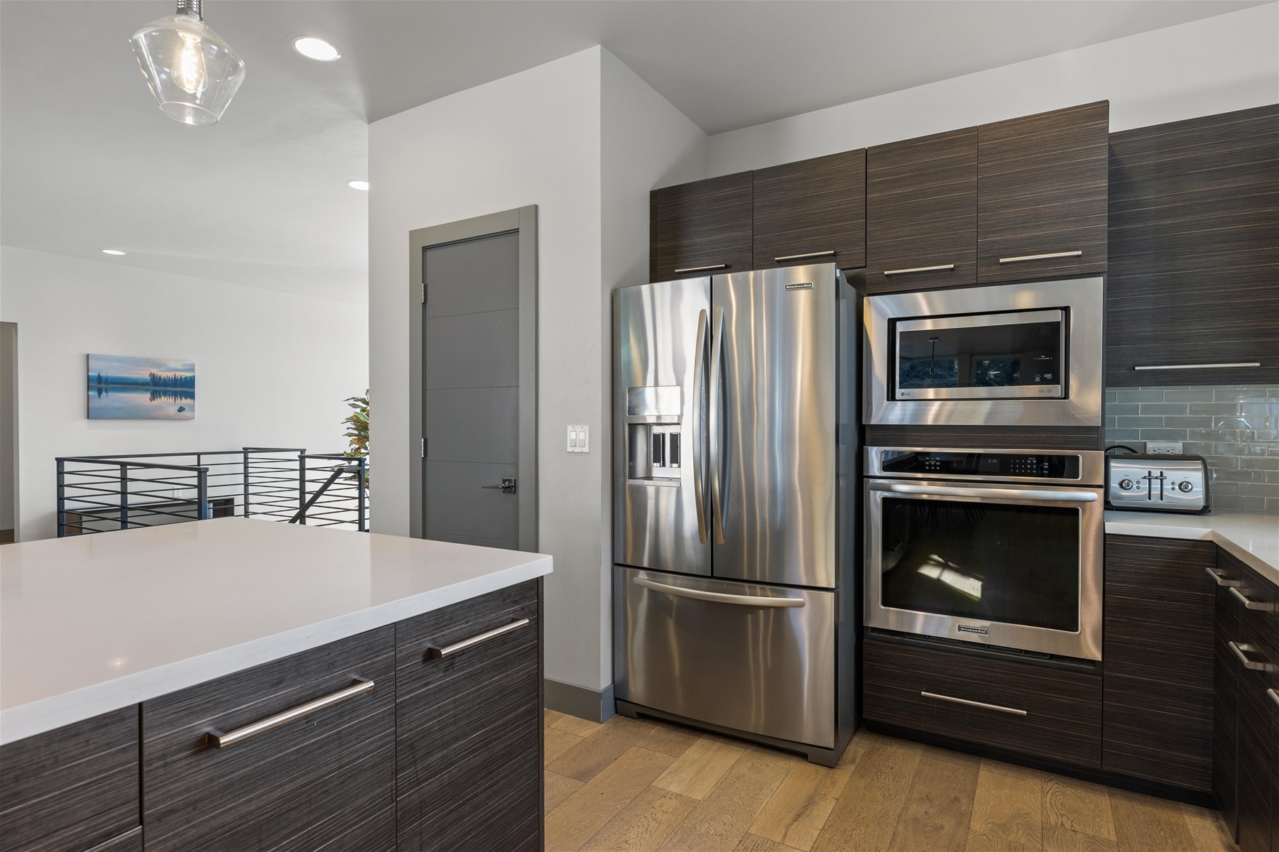 Whip up your favorite meals in this beautifully designed kitchen