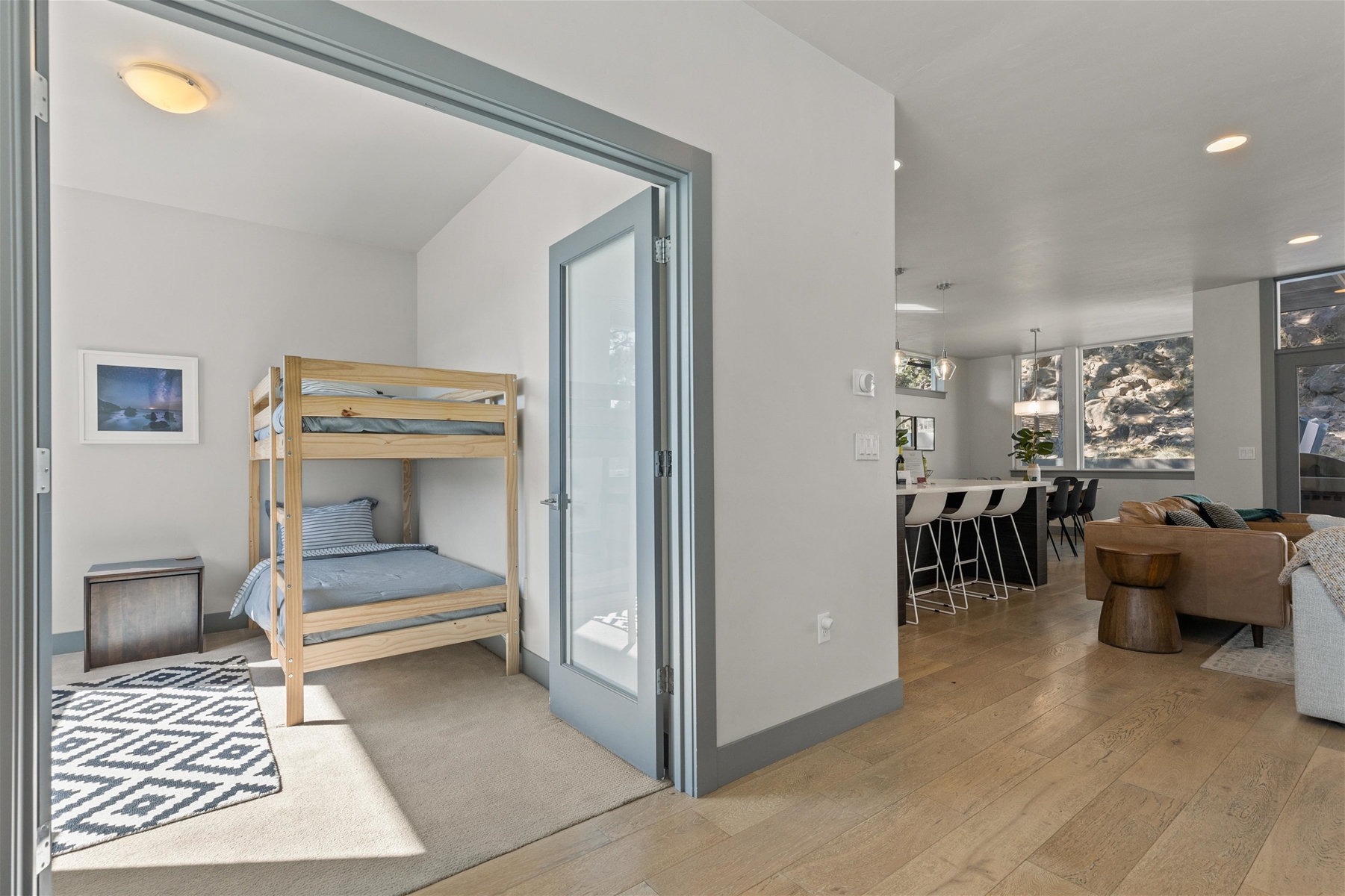 Twin bunk room — perfect for kids