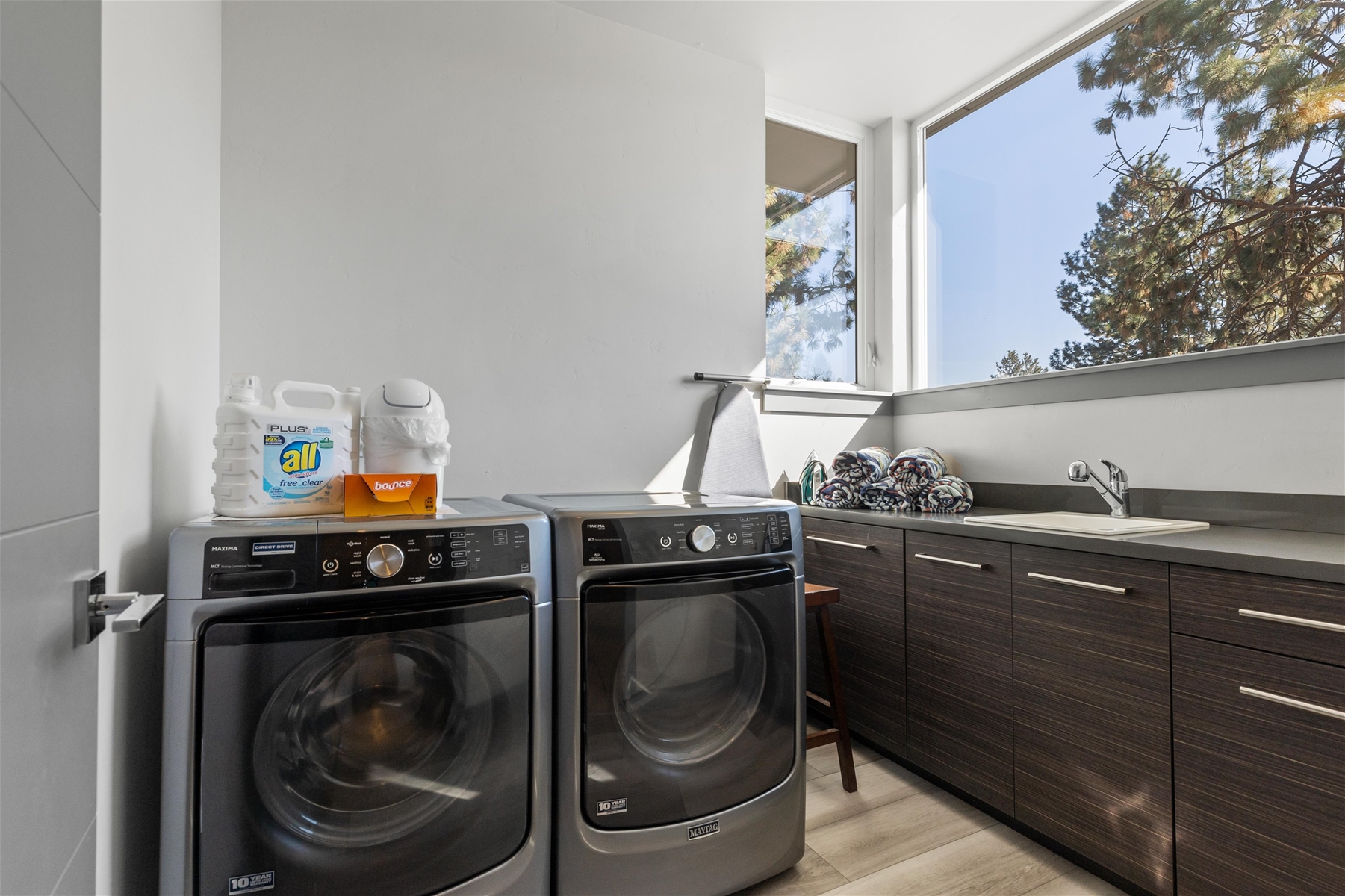 Keep things fresh with in-home laundry during your stay.