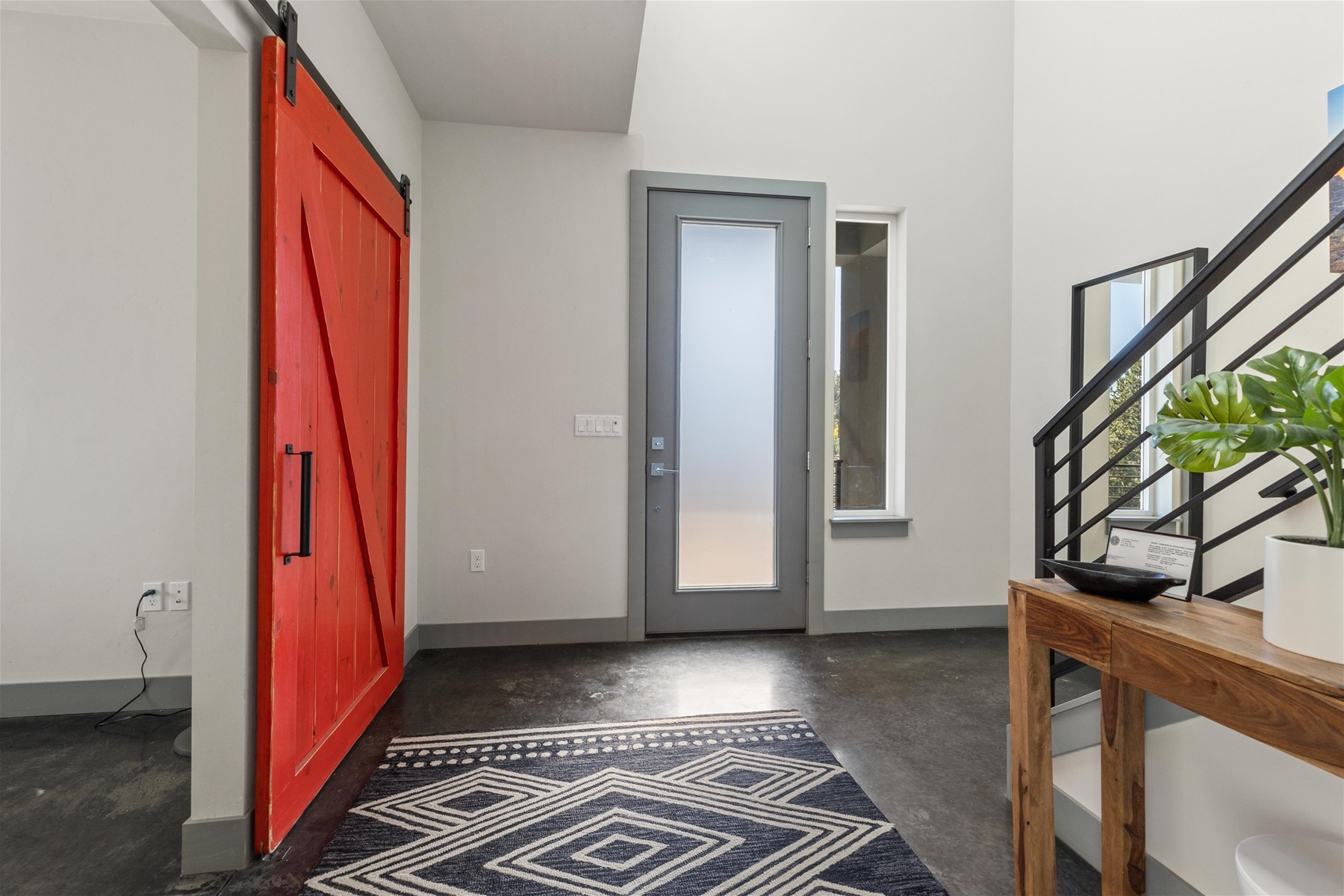 Entryway area. 