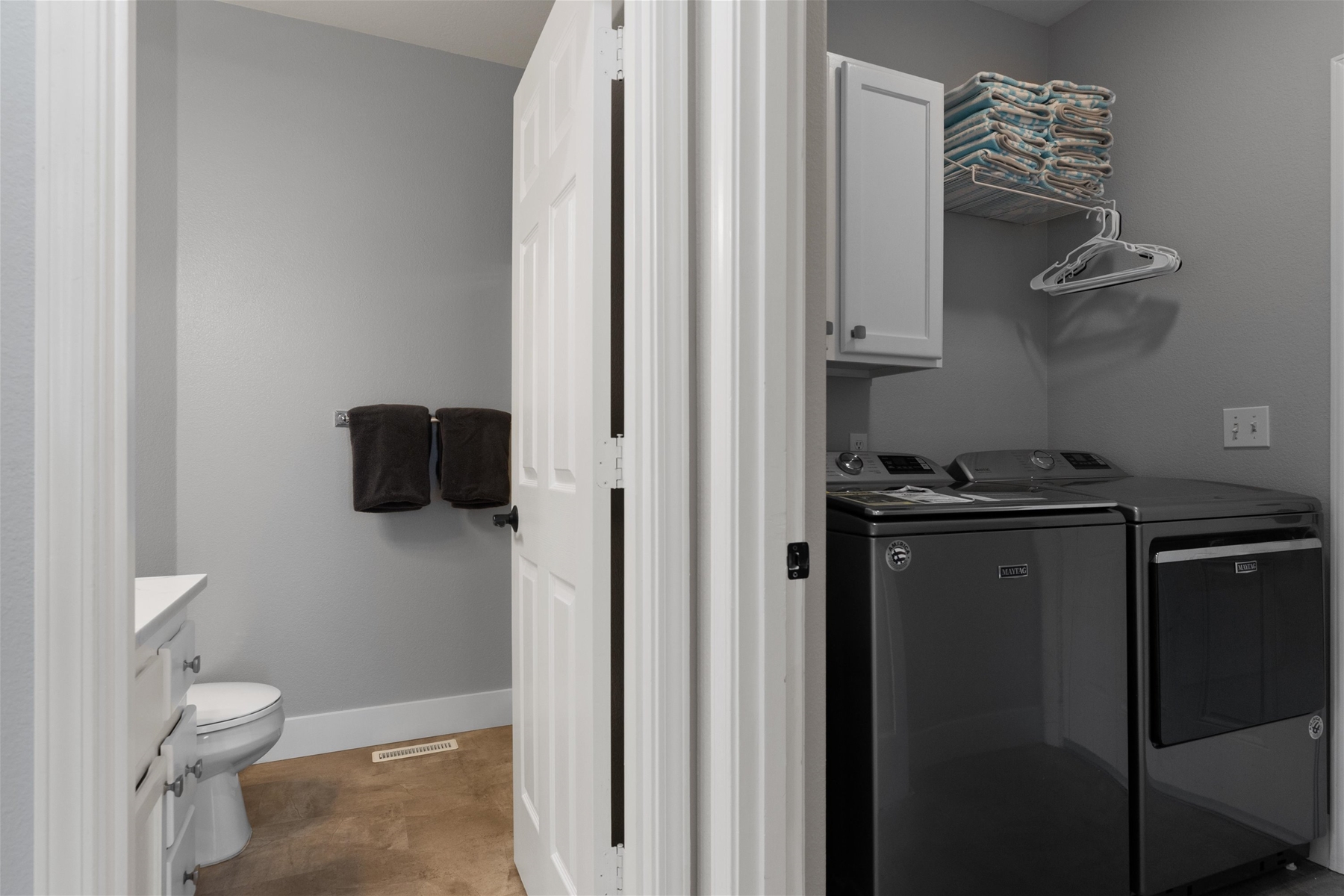 Keep things fresh with in-home laundry during your stay.