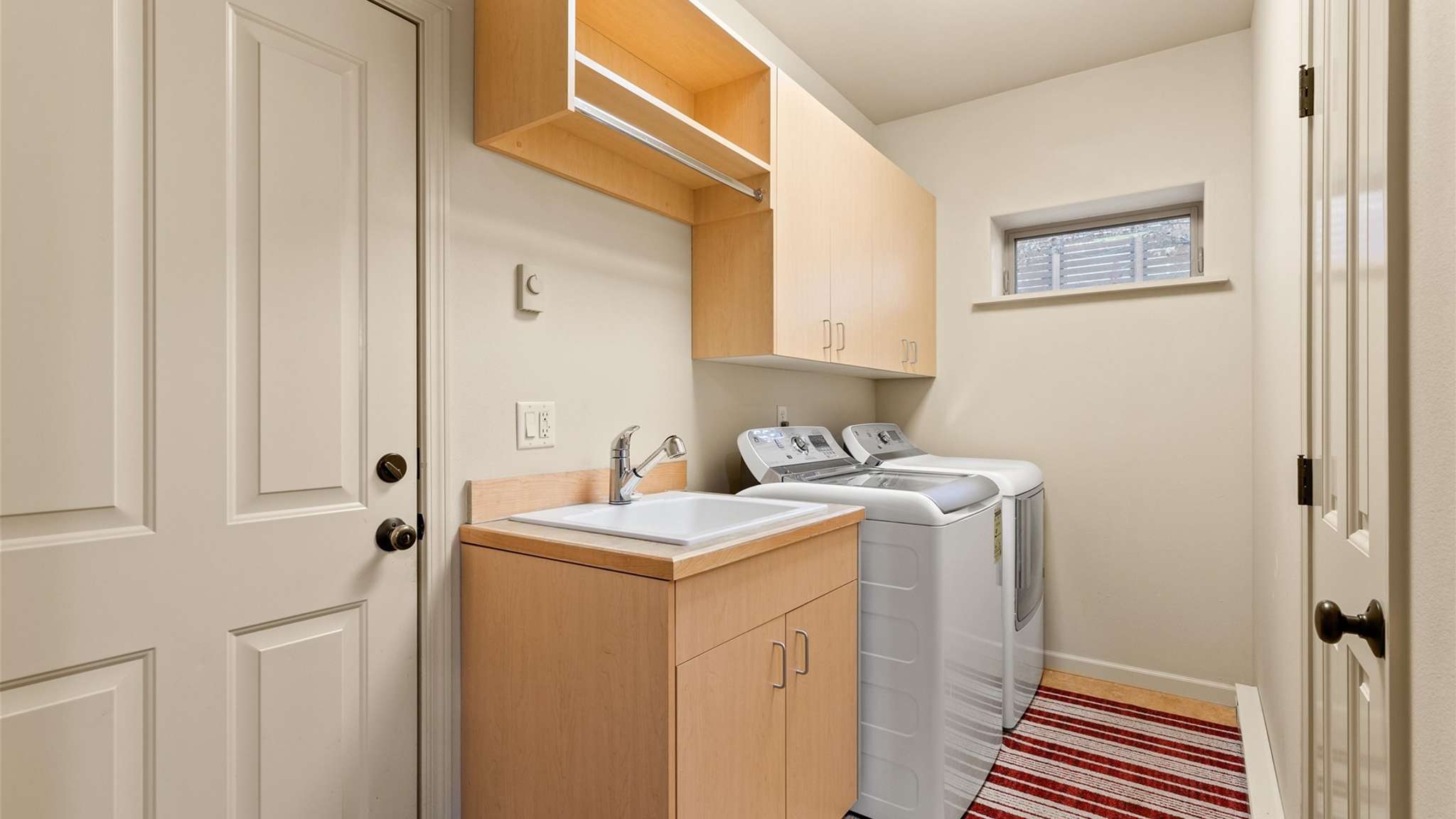 Keep things fresh with in-home laundry during your stay.