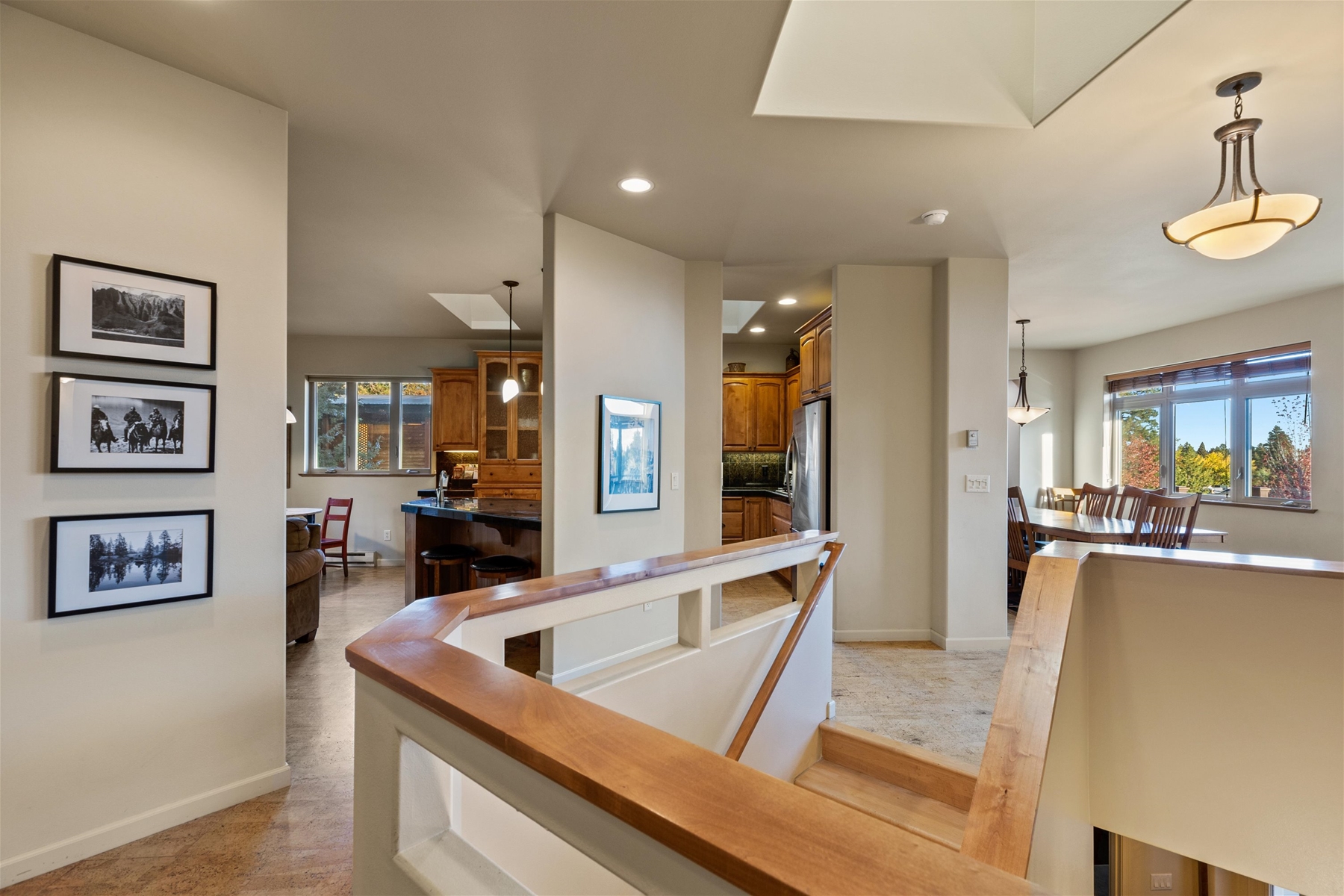 Upstairs landing area. 