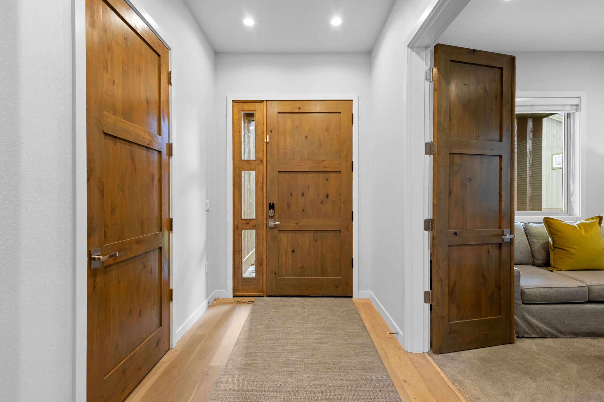 Entryway of home. 