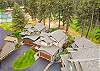 Ariel view of the home. 