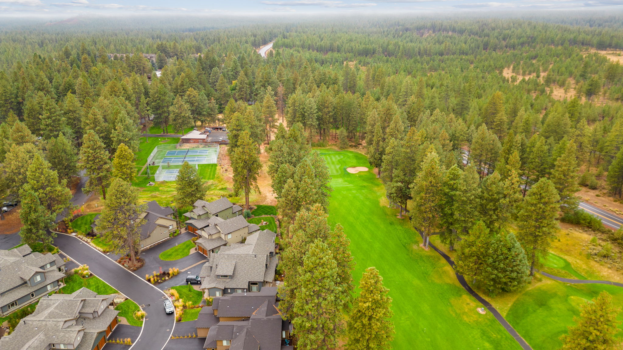 The home backs up to the16th green of Widgi Creek Golf Course.