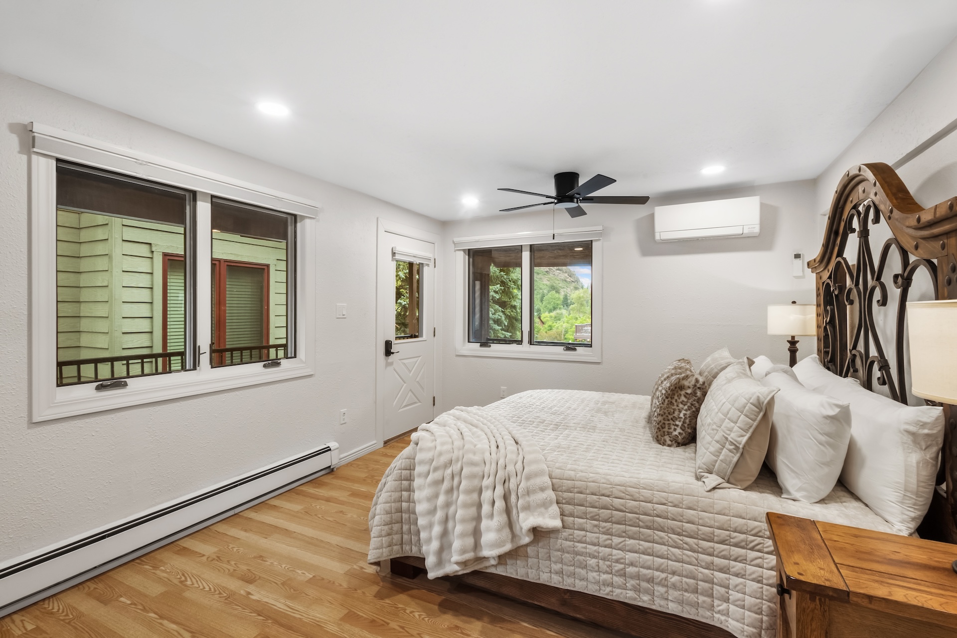 A third bedroom with one king bed is located on the main level. (2nd floor)