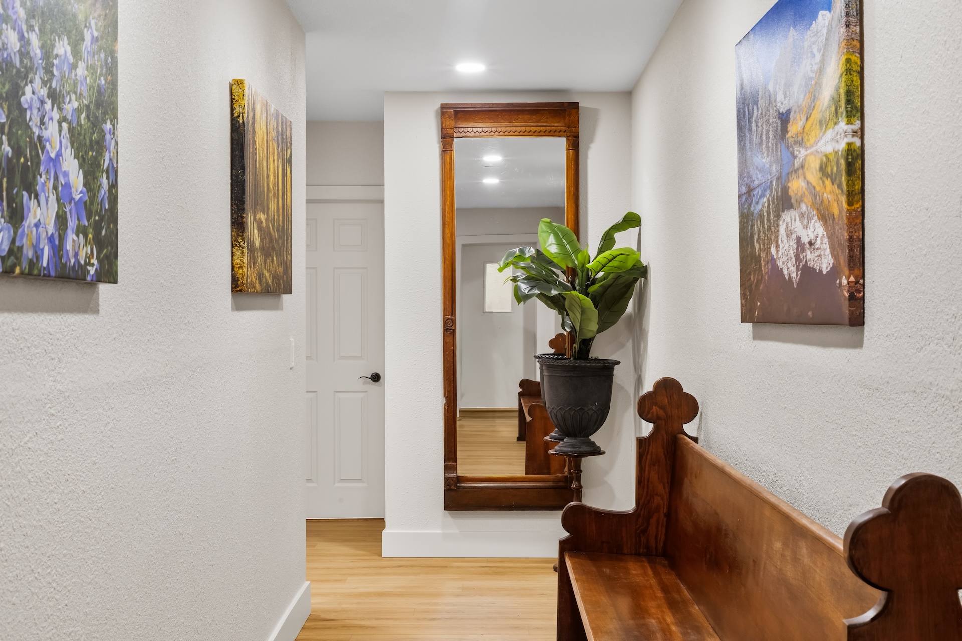 Entryway of the lodge.