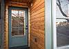 Front door of home. 