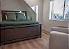 Main bedroom with queen bed.