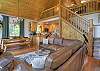 Main living area – Spacious seating, natural light, and endless comfort- welcome to your retreat.