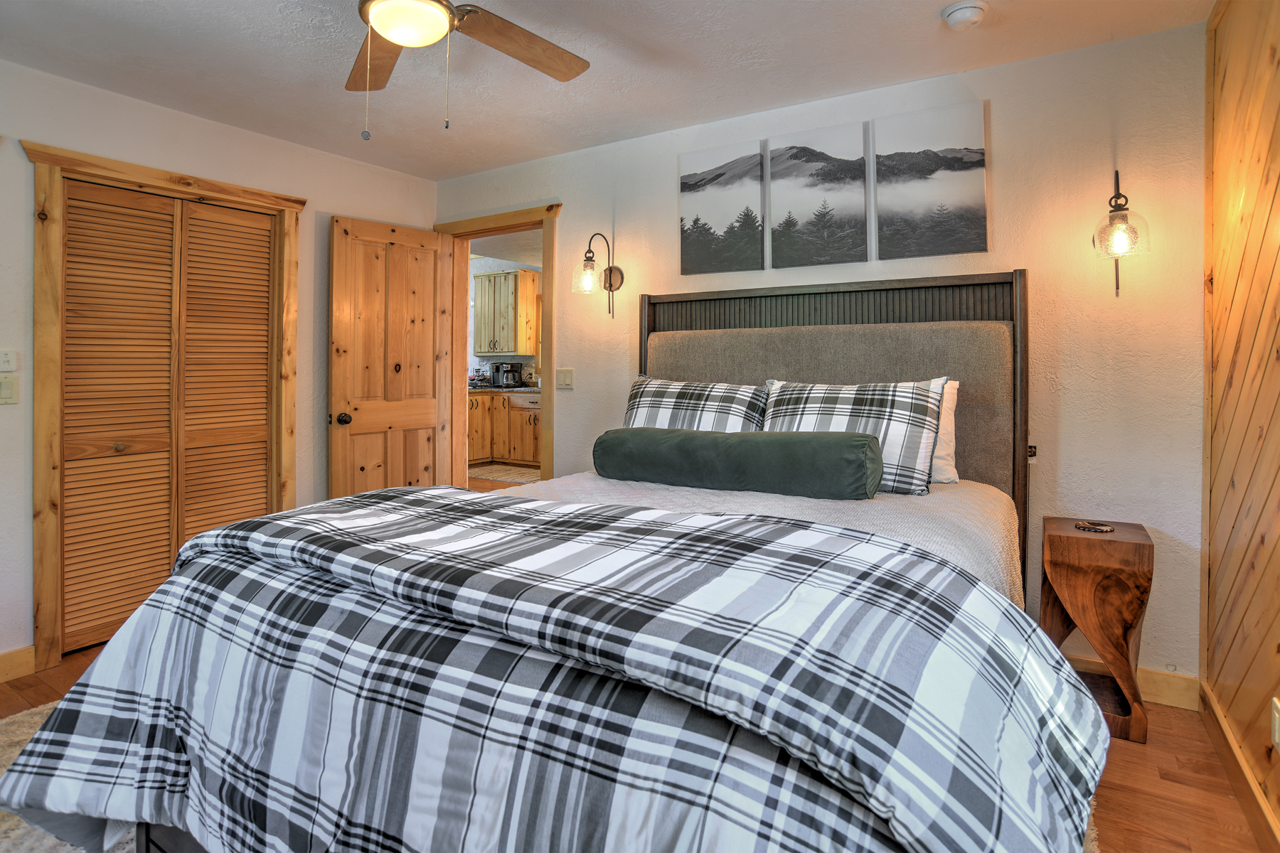 Relax and recharge in this cozy queen bedroom retreat.