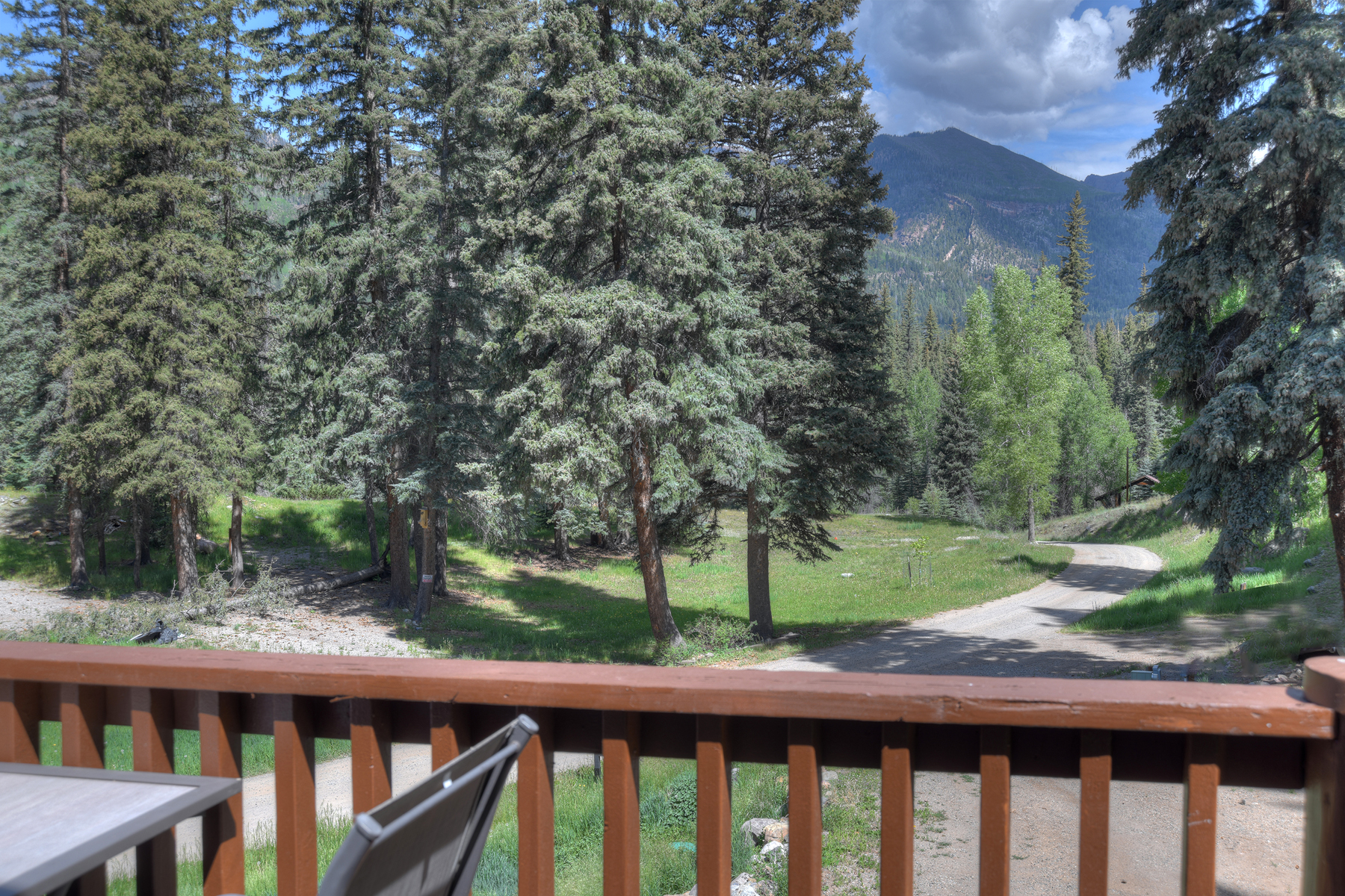 Relax, grill, and take in the scenery from this view-filled patio