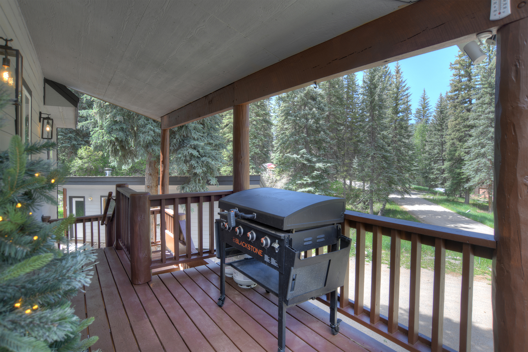Do some outdoor grilling on the Blackstone griddle.