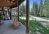 Enjoy a cup of coffee or drink on the porch swing while taking in the gorgeous views. 