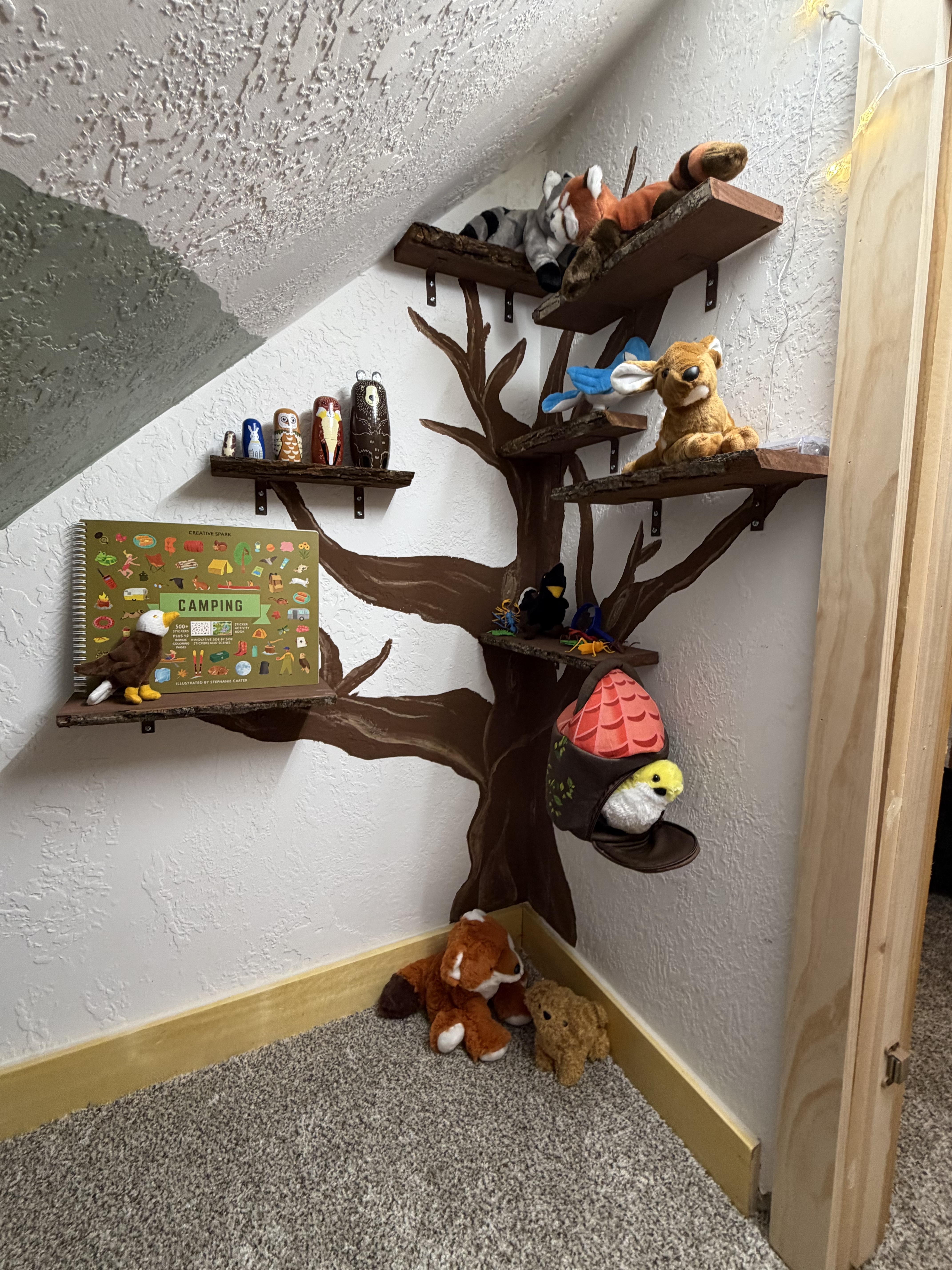 Surprise toy closet in the loft bedroom.