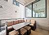 Enjoy a meal al fresco – outdoor seating for 6 on the patio.