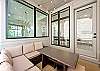 Enjoy a meal al fresco – outdoor seating for 6 on the patio.