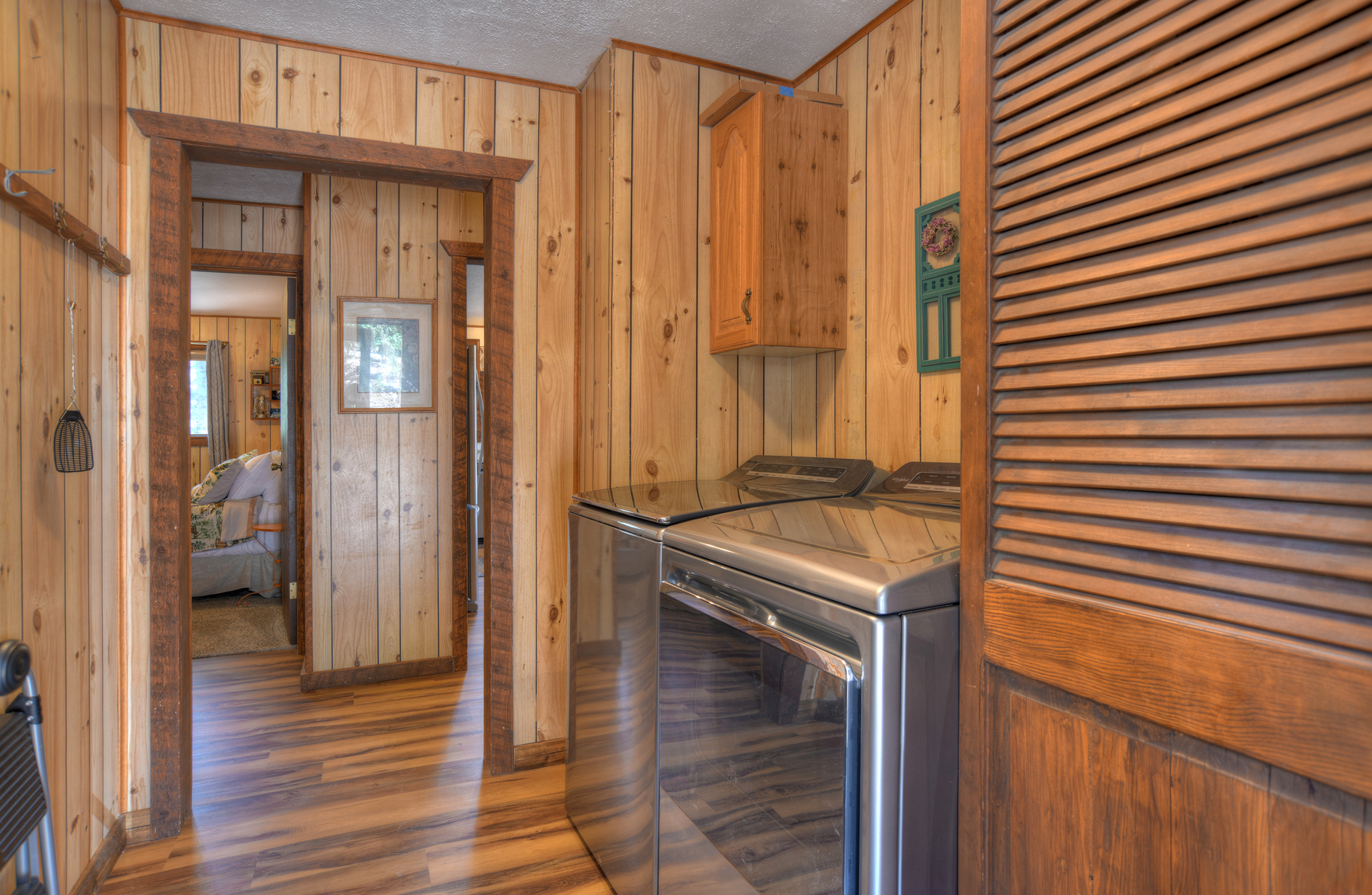 Laundry room and entry into our home.