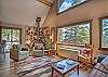 Open living room perfect for soaking in the CO views.