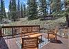 Soak up the CO mountain air from our private second story deck. 