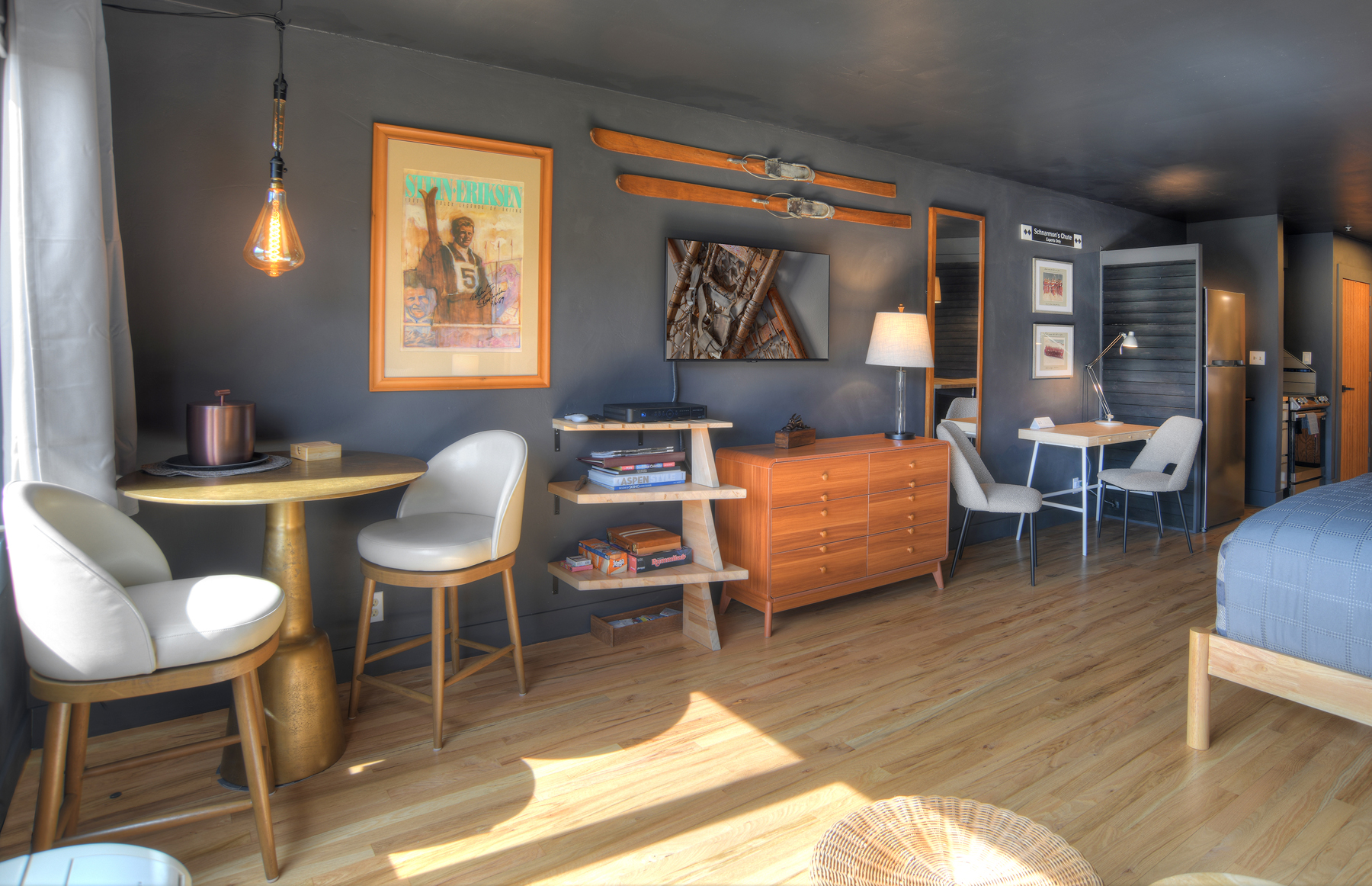 New Listing! Cliffside Studio | AC, Pool, Hot Tub, Golf & Ski | Photo 12