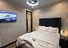 2nd Bedroom - Queen and TV (Ground Floor)