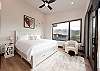 Master Bedroom - King, TV & Deck (and of course awesome views) - 2nd//Main Floor
