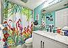 Guest bathroom with a tub/shower combination.