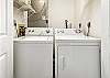 Keep things fresh with in-home laundry during your stay.