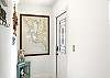 Entryway of condo. 