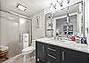 Ensuite bathroom with a walk-in shower. 