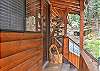 Front Door Access into the cabin 