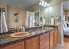 Main-level ensuite bathroom