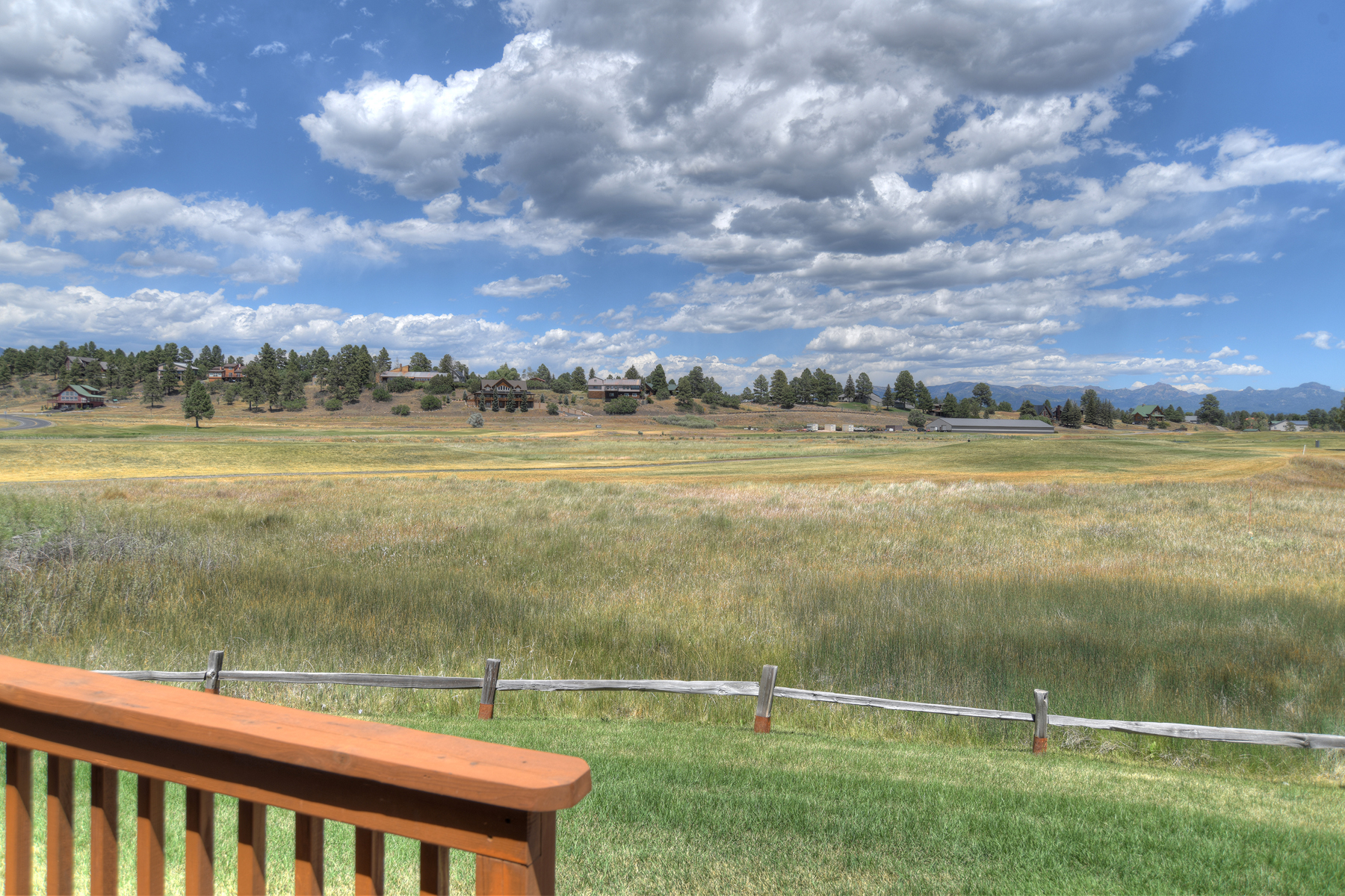 Pagosa Springs Golf Club''s Meadow View Course with views of the 9th hole. 