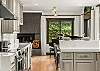 Kitchen 1: Bosch appliances, Keurig, air fryer, Crockpot, blender, tableware, main floor