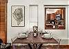 Dining 2: Terrace level with walkout to the lower terrace, a smart TV, and dining table for 6