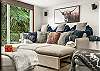 Theatre Room: 80" Smart TV, surround sound, boot warmers, main floor