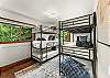 Bedroom 6: 2 sets of triple twin bunk beds, upper floor