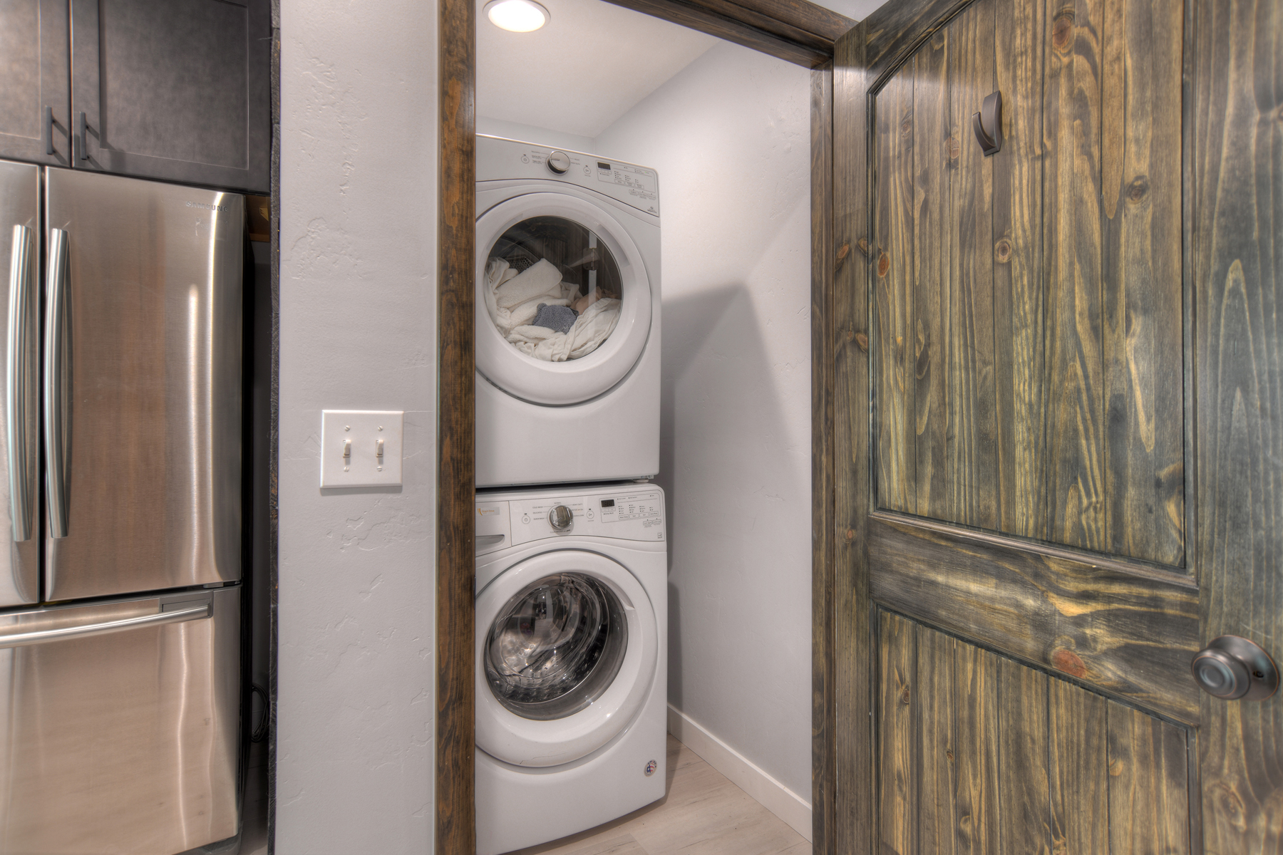 Keep things fresh with in-home laundry during your stay.