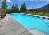 Outdoor pool.